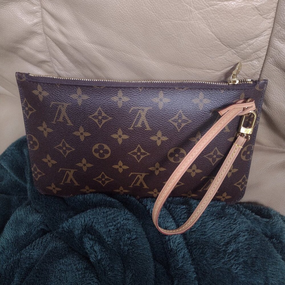 💕PERFECT LOUIS VUITTON Neverfull Monogram Mm/Gm/Clutch/Wristlet/Shoulder Bag - Picture 2 of 15